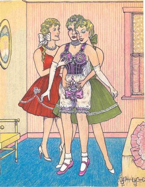 crossdressing porn comics|sissy art pinups 